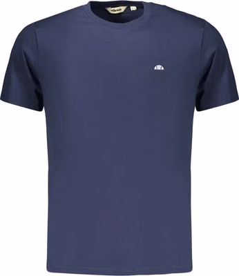 Blue Cotton Men's T-Shirt