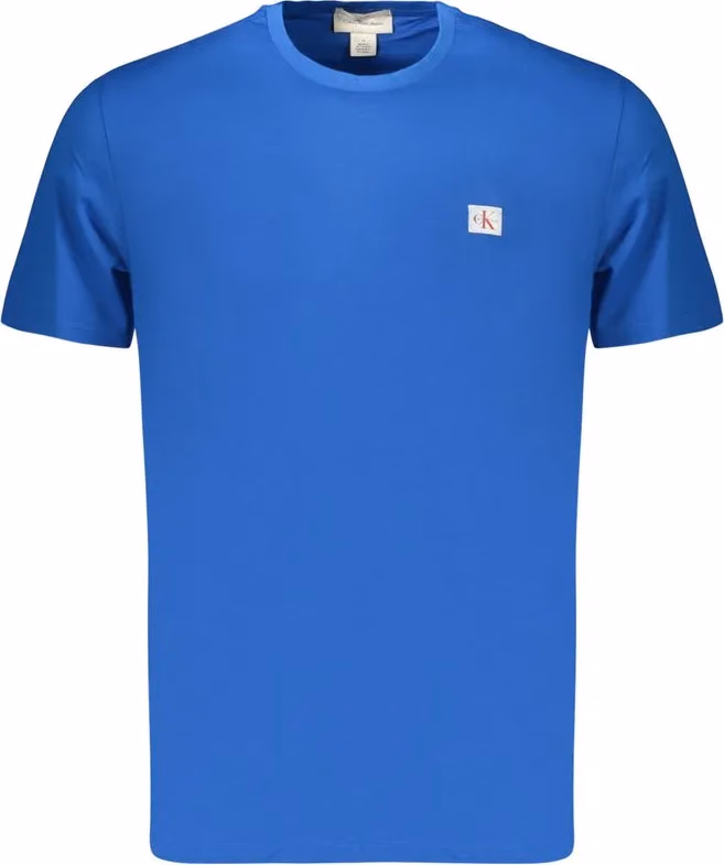 Calvin Klein Blue Cotton Men's T-Shirt