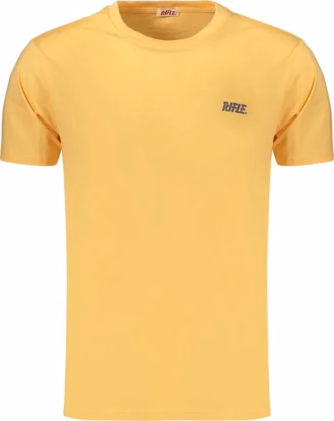Rifle Orange Cotton Men's T-Shirt