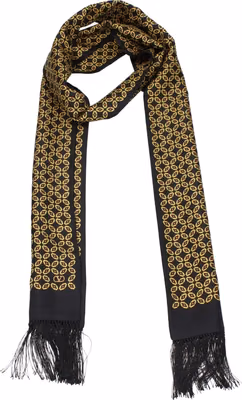 Black Silk Foulard