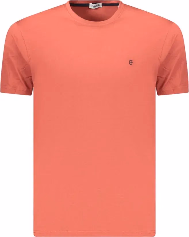 Coveri Moving Rosso Cotton Men's Shirt