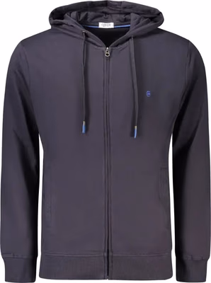 Blue Cotton Men's Sweatshirt