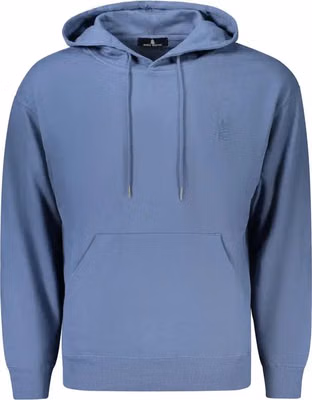Blue Cotton Mens Sweatshirt