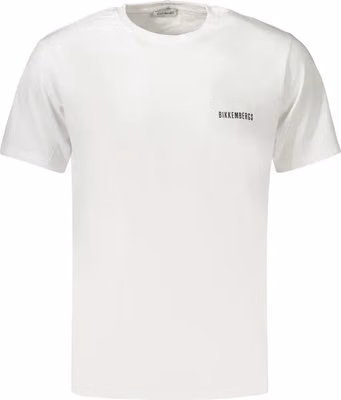 White Cotton Men's T-Shirt