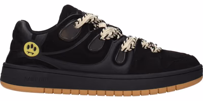 Black Leather Sneakers