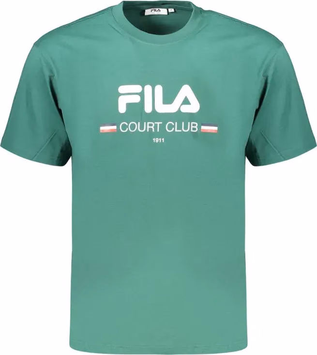 Fila Green Cotton Men's T-Shirt