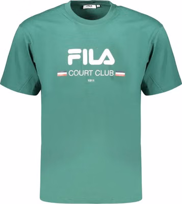 Green Cotton Men's T-Shirt