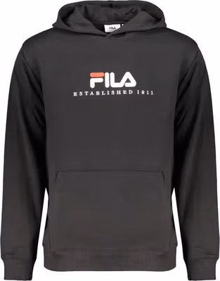 Black Cotton Men's Sweatshirt