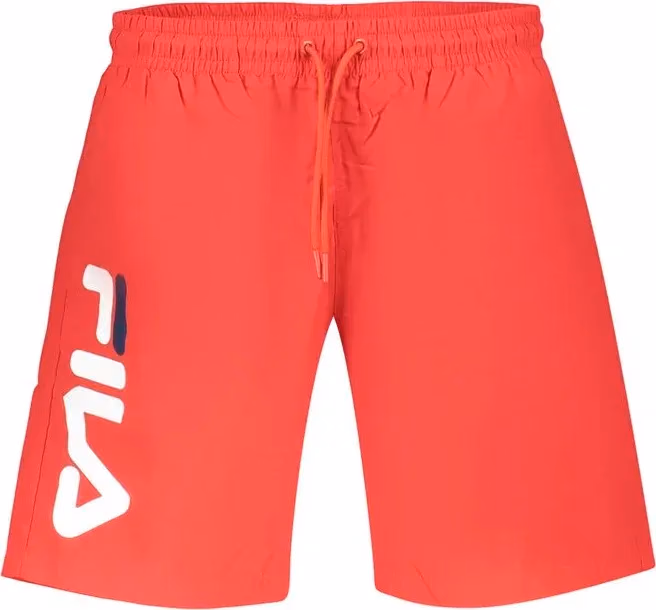 Fila Rosso Poliestere Uomo Swim Shorts
