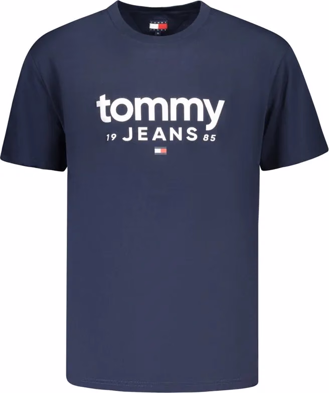 Tommy Hilfiger Blue Cotton Men's T-Shirt