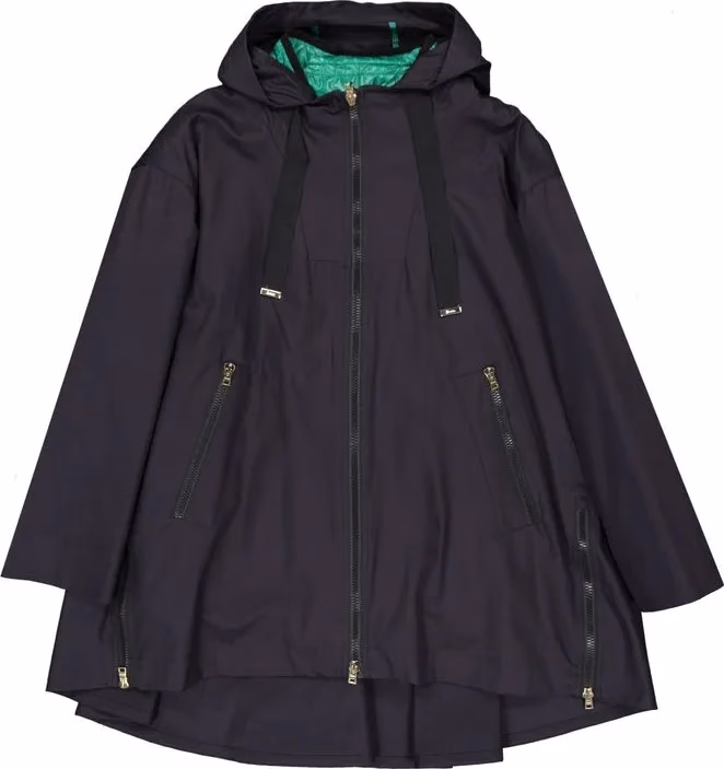 Herno Blue Cotton Shell Jacket