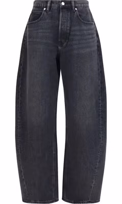 Black Cotton Jeans Denim