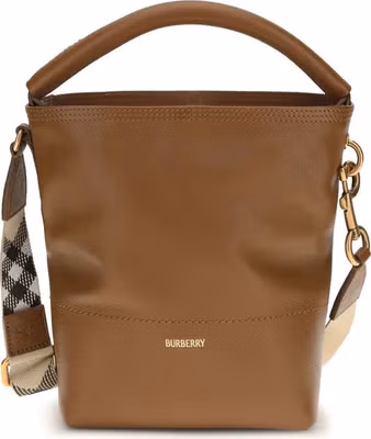 Brown Calf Leather Bos Taurus Backet Bag