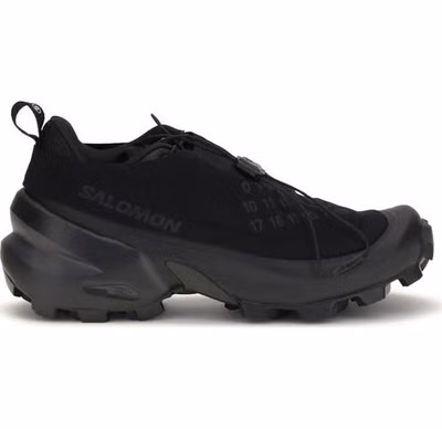 Black Nylon Athletic Sneakers
