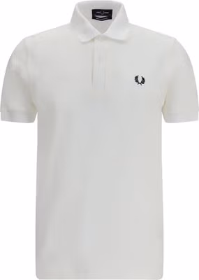 White Cotton Polo Shirt
