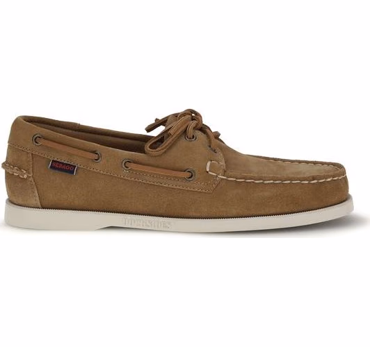 Sebago Brown Calf Leather Bos Taurus Slip-On Loafers