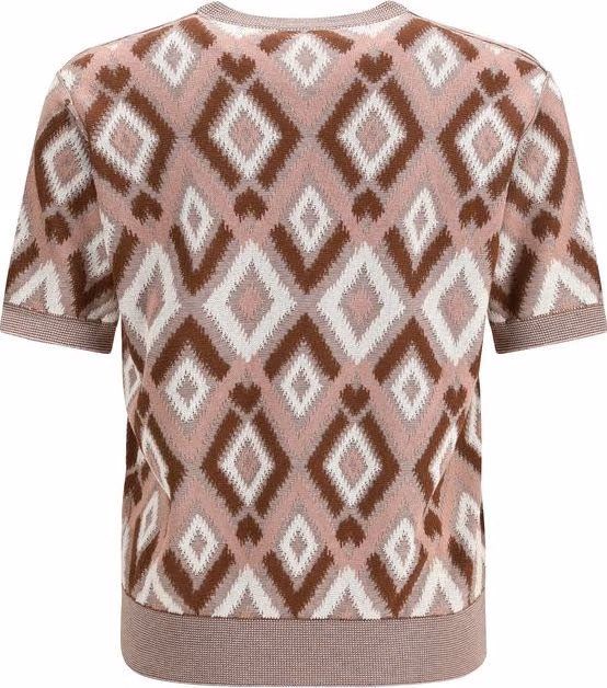 Piacenza Cashmere Multicolor Cotton Sweatshirt