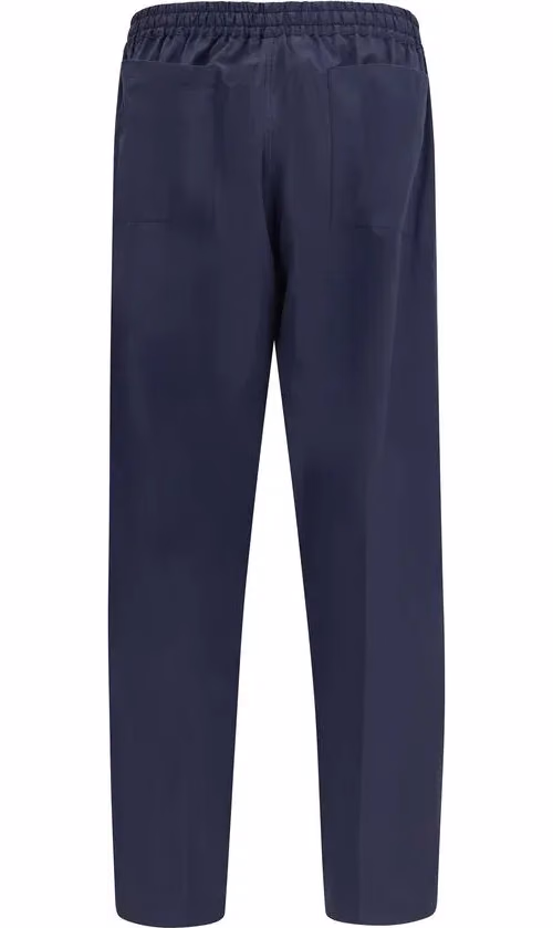 Umit Benan Blue Cotton Casual Pants