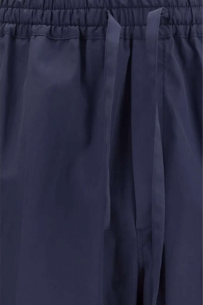 Umit Benan Blue Cotton Casual Pants