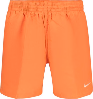 Orange Polyester Men's Swimwear Shorts