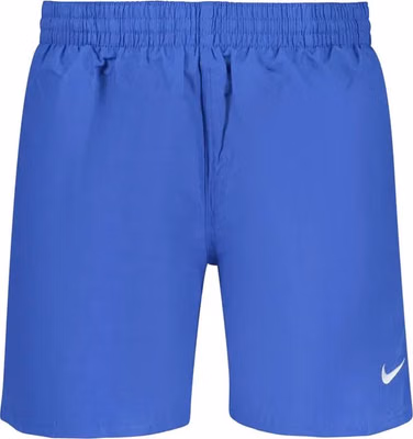 Blue Polyester Men's Swimwear