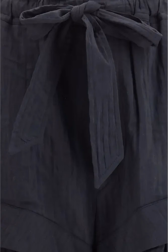 Isabel Marant Étoile Black Viscose Bermuda Shorts