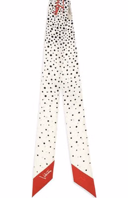 Beige Silk Scarf