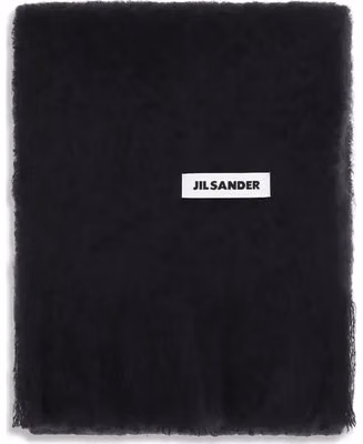 Black Wool Oves Aries Scarf