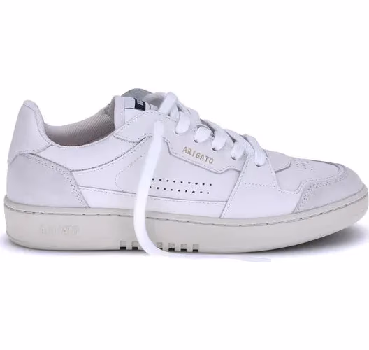 Axel Arigato White Calf Leather Bos Taurus Athletic Sneakers