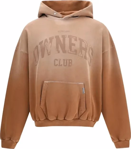 Represent Beige Cotton Sweatshirt