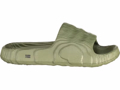 Green Polyurethane Men's Slipper