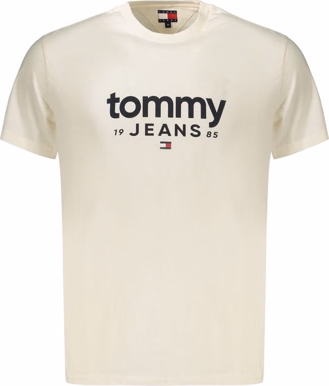 Tommy Hilfiger Bianco Cotton Men's T-Shirt