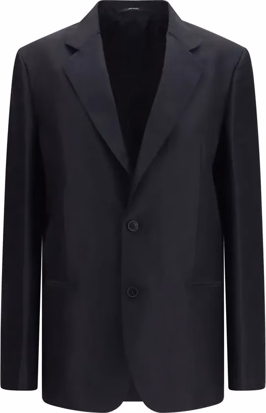 Gucci Black Silk Jacket