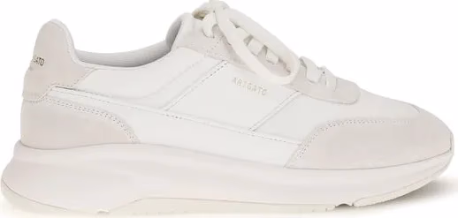 Axel Arigato White Calf Leather Bos Taurus Athletic Sneakers