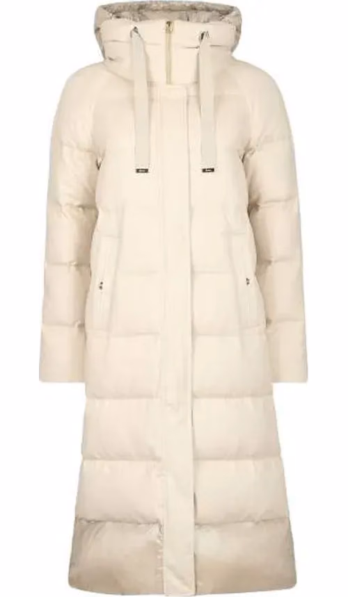 Herno White Cashmere Coat
