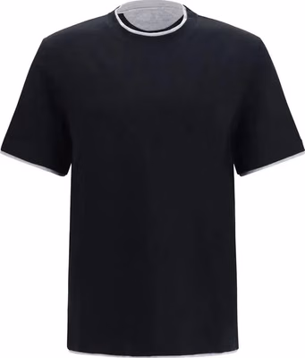 Black Cotton T-Shirt