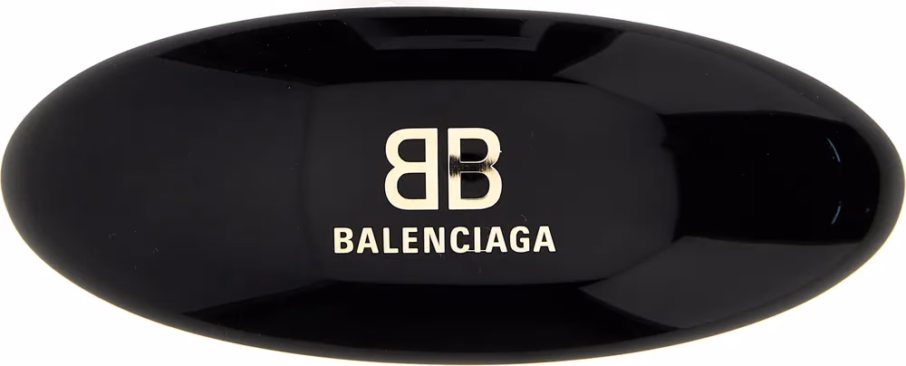 Balenciaga Black Other Fibres Hair Clip