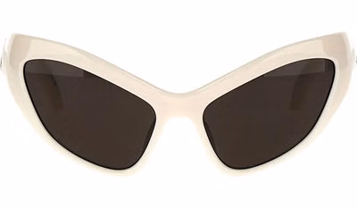White Nylon Sunglasses