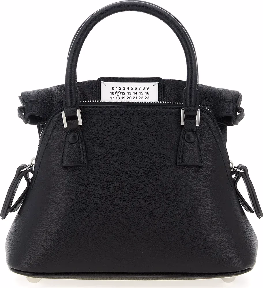 Maison Margiela Black Calfskin Handbag