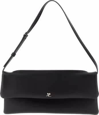 Black Cowhide Clutch Bag