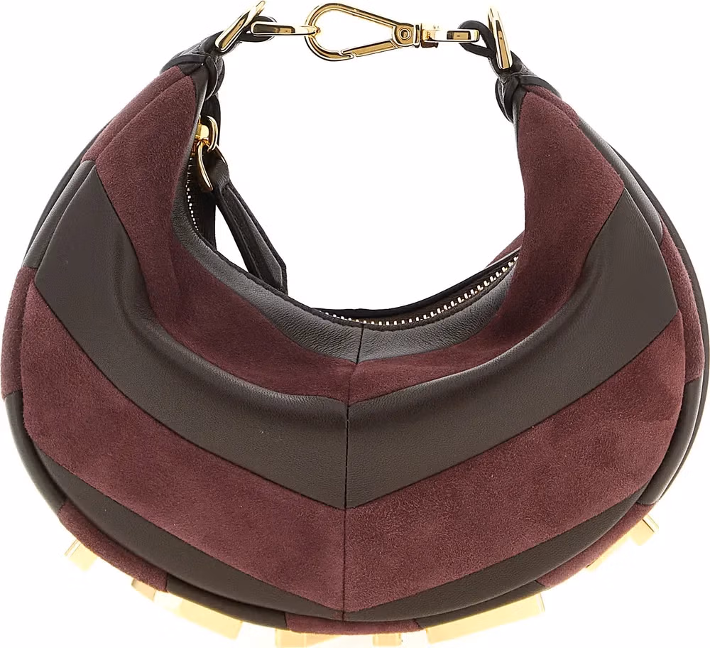 Fendi Multicolor Lamb Leather Handbag