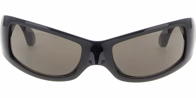 Black Polyamide Sunglasses