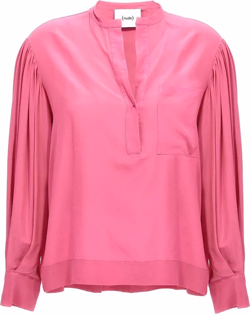 NUDE Multicolor Silk Blouse