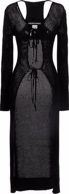 Black Viscose Cardigan