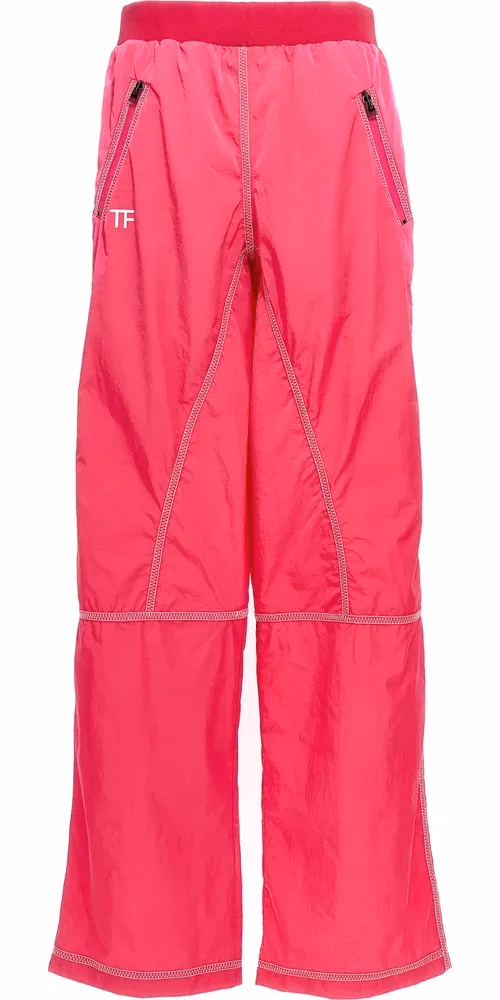 Tom Ford Fuchsia Polyamide Athletic Pants