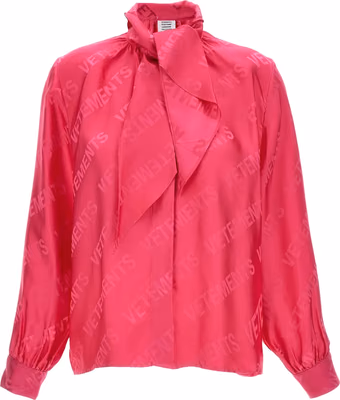 Fuchsia Viscose Blouse
