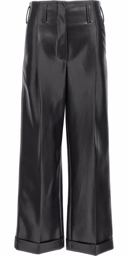 Philosophy Black Polyester Casual Pants