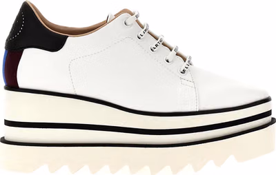 Bicolor Polyethylene Wedge Sandals
