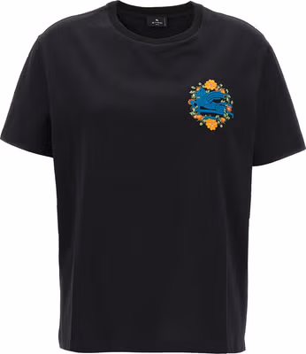 Black Cotton T-Shirt