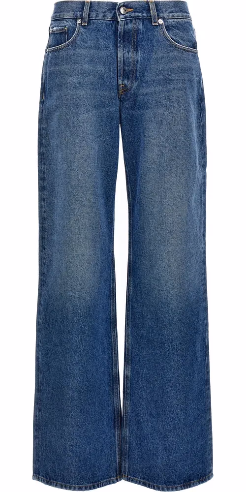 Armarium Blue Cotton Jeans Denim